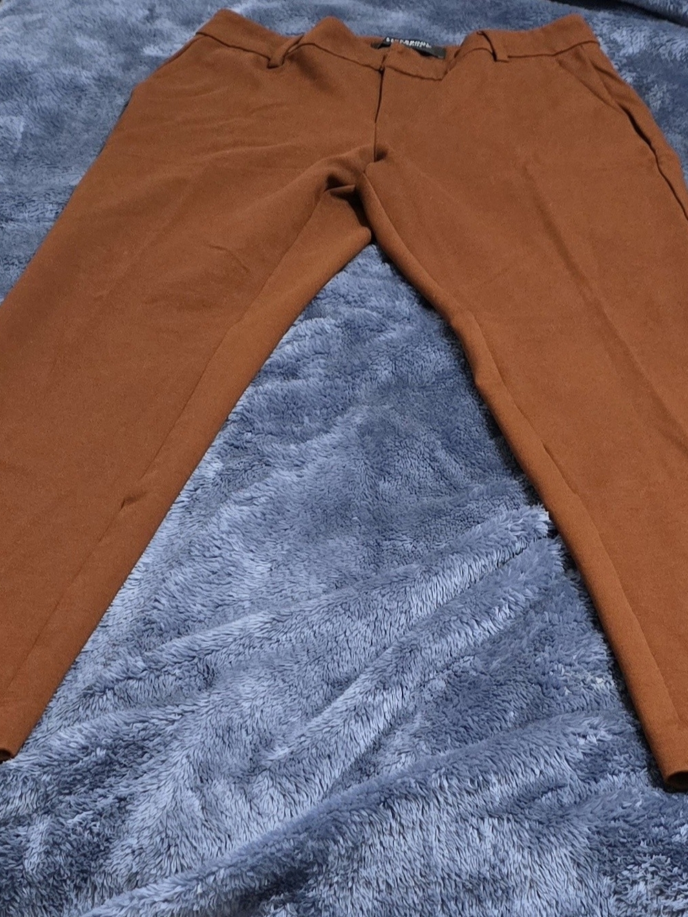 Liverpool Kelsey Rust Straight-Leg Ponte Pants Tall
